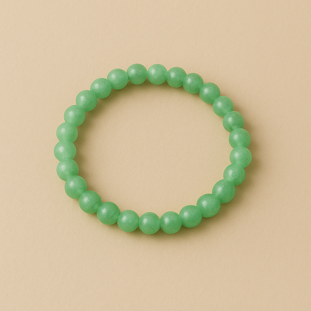 Green Aventurine Bracelet - Stone of Luck & Growth
