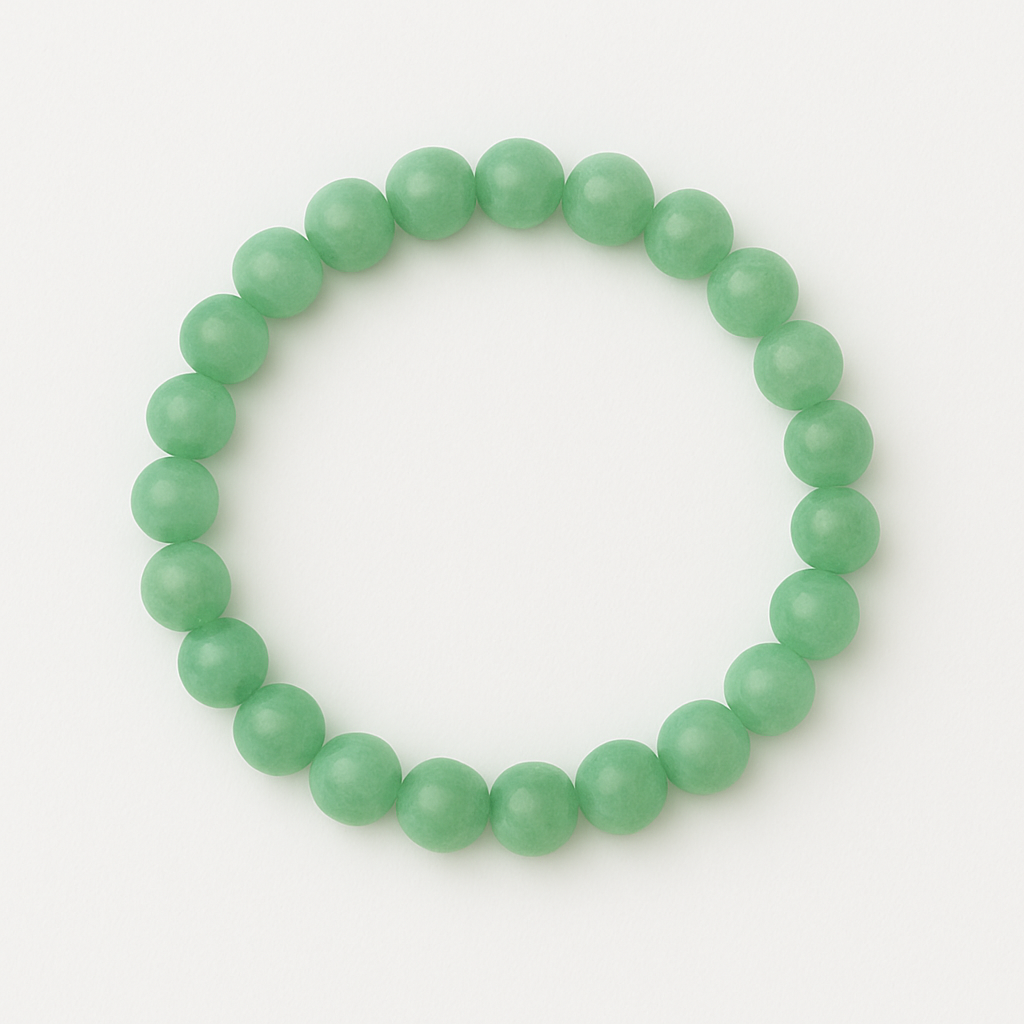 Green Aventurine Bracelet - Stone of Luck & Growth